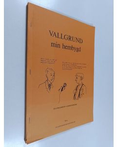 käytetty kirja Vallgrund : min hembygd, Nr 6/1992