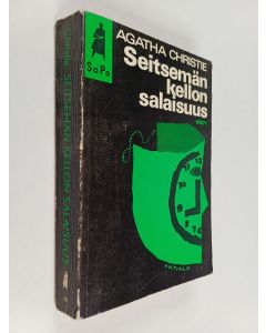 Kirjailijan Agatha Christie käytetty kirja Seitsemän kellon salaisuus