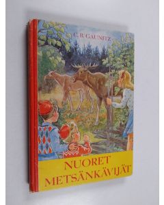 Kirjailijan G.B. Gaunitz käytetty kirja Nuoret metsänkävijät