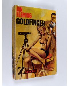 Kirjailijan Ian Fleming käytetty kirja Goldfinger