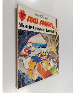 Kirjailijan Walt Disney käytetty kirja Aku Ankka ja Monte Criston kreivi
