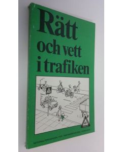 käytetty kirja Rätt och vett i trafiken