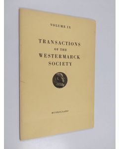 käytetty teos Transactions of the Westermarck Society