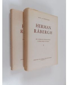 Kirjailijan Max von Bonsdorff käytetty kirja Herman Råbergh - en förgrundsgestalt i Finlands kyrka 1-2