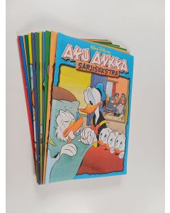 Kirjailijan Walt Disney käytetty teos Aku Ankka Sarjisekstra vuosikerta 2007 (n:o 1-12/93-104)