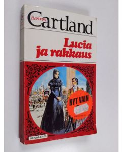 Kirjailijan Barbara Cartland käytetty kirja Lucia ja rakkaus