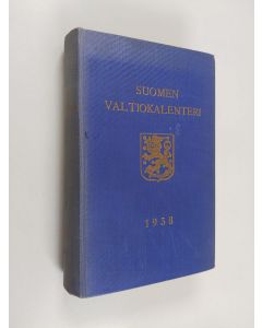 käytetty kirja Suomen valtiokalenteri 1958