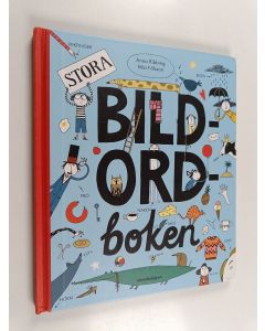 Kirjailijan Anna Ribbing käytetty kirja Stora bildordboken