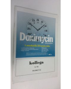 käytetty teos Kollega 5-6/1978