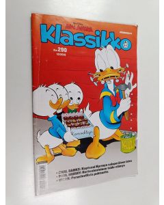 Kirjailijan Walt Disney käytetty teos Aku Ankka klassikko 290 10/2019