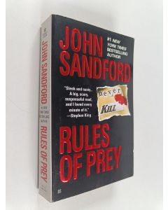 Kirjailijan John Sandford käytetty kirja Rules of prey