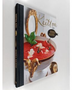 Kirjailijan Monika Ahlberg käytetty kirja Keittoa avec