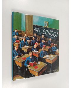 Kirjailijan George Deem käytetty kirja Art school