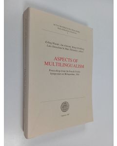 Kirjailijan Erling Wande käytetty kirja Aspects of multilingualism : proceedings from the Fourth Nordic Symposium on bilingualism, 1984
