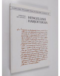 Kirjailijan Ignatius de Loyola käytetty kirja Hengellisiä harjoituksia