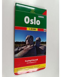 käytetty teos Oslo : Stadtplan = Bykart = Plattegrond =  City map = Plan de ville = Pianta della città, 1:20 000