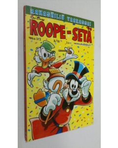 Kirjailijan Walt Disney käytetty kirja Roope-setä ro 372 8/2010