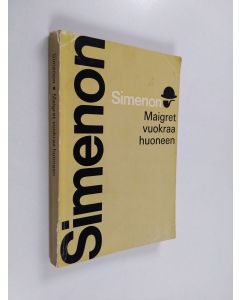 Kirjailijan Georges Simenon käytetty kirja Maigret vuokraa huoneen