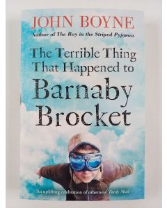 Kirjailijan John Boyne uusi kirja The terrible thing that happened to Barnaby Brocket
