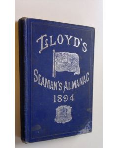 käytetty kirja Lloyd's Seaman's Almanac 1894