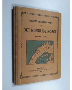 Kirjailijan Oberst Per Nissen käytetty kirja Oberst Nissens kart over det nordlige Norge : navnefortegnelse til hovedkartet