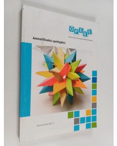 käytetty kirja Ammatilliseksi opettajaksi