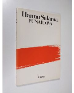 Kirjailijan Hannu Salama käytetty kirja Punajuova : runoja