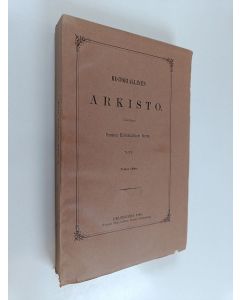 käytetty kirja Historiallinen arkisto XIV - Toinen vihko