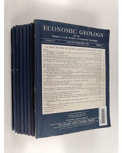 käytetty kirja Economic Geology and the Bulletin of the Society of Economic Geologist : Vol. 71, n:o 1-8