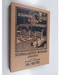 Kirjailijan Kaarle Krohn käytetty kirja Suomalaisten runojen uskonto