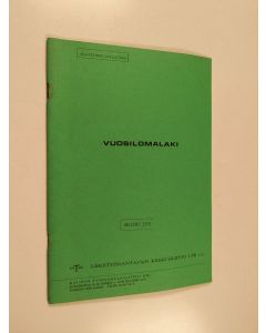 käytetty teos Vuosilomalaki 1979