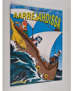 Kirjailijan Tuomas Mäkelä käytetty teos Miina ja Manu aarrejahdissa