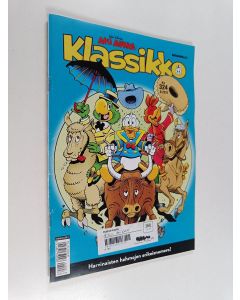 Kirjailijan Walt Disney käytetty teos Aku Ankka klassikko 324 8/2022