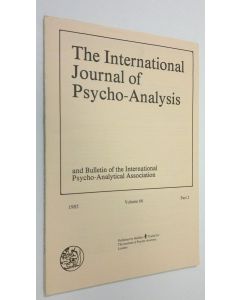 käytetty kirja The International Journal of Psycho-Analysis - vol. 66, part 2/1985