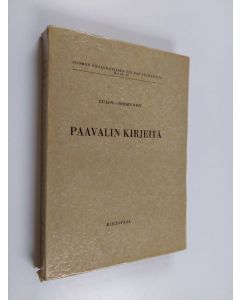 käytetty kirja Suomalainen Uuden testamentin selitys 8-9 : Paavalin kirjeitä : Galatalaiskirje, Filippiläiskirje ja Tessalonikalaiskirjeet ; Kolossalais-, Efesolais-, Filemonin, Timoteuksen ja Tiituksen kirjeet