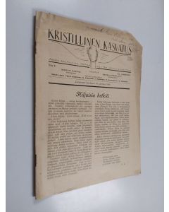 käytetty teos Kristillinen kasvatus N:o 7/1938