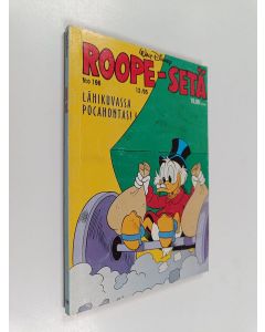 Kirjailijan Walt Disney käytetty kirja Roope-setä 12/95