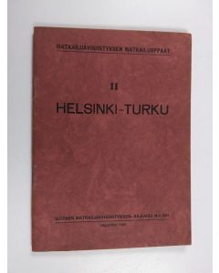 käytetty teos Helsinki-Turku