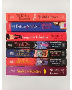 Kirjailijan Michelle Rowen käytetty kirja Michelle Rowen setti (7 kirjaa)