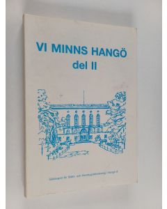 käytetty kirja Vi minns Hangö 2