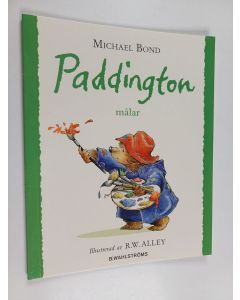 Kirjailijan Michael Bond käytetty kirja Paddington målar