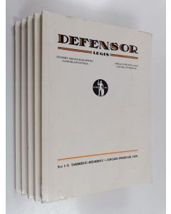 käytetty kirja Defensor legis 1-10/1995
