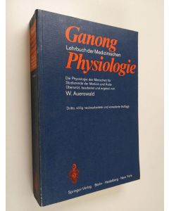 Kirjailijan W. F. Ganong käytetty kirja Lehrbuch der medizinischen Physiologie