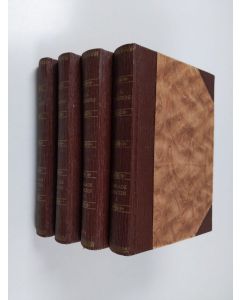 Kirjailijan Johan Ludvig Runeberg käytetty kirja Samlade arbeten 1-4