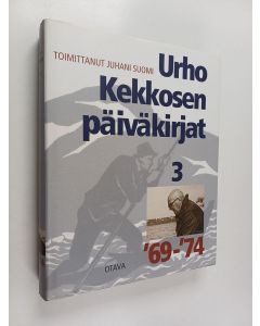 Kirjailijan Urho Kekkonen käytetty kirja Urho Kekkosen päiväkirjat 3