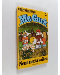 Kirjailijan E. W. Hildick käytetty kirja Nenä tietää kaiken