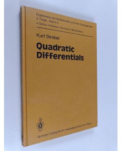 Kirjailijan K. Strebel käytetty kirja Quadratic Differentials