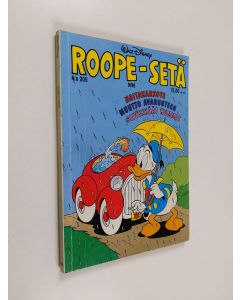 Kirjailijan Walt Disney käytetty kirja Roope-setä 9/1996 (nro 205)