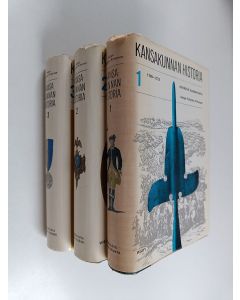 Kirjailijan Helge Pohjola-Pirhonen käytetty kirja Kansakunnan historia 1-3 : Heräävä kansakunta ; Kansakunta etsii itseään ; Kansakunta löytää itensä