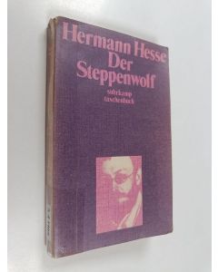 Kirjailijan Hermann Hesse käytetty kirja Steppenwolf
